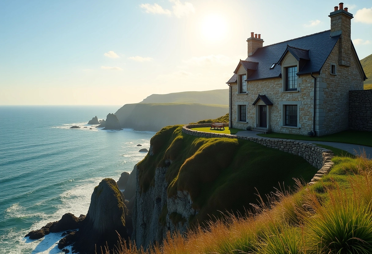 maison bord de mer bretagne